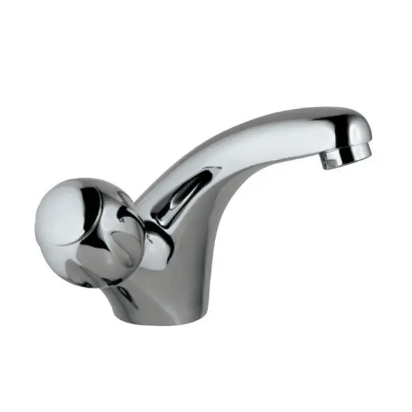 Jaquar Clarion Swan Neck Tap With Left Hand Operating Knob Cqt-Chr-23123 1