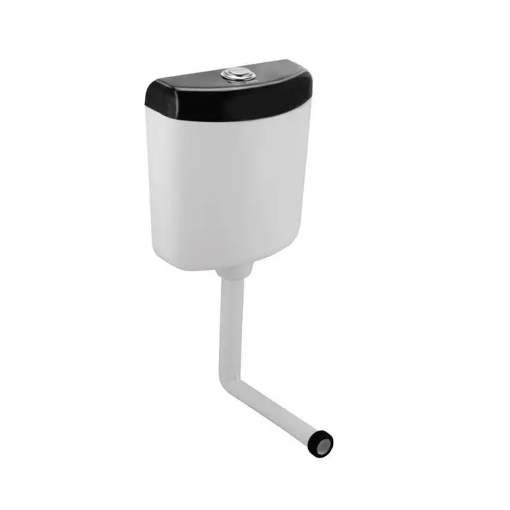 Jaquar Wall Hung Cistern With Black Top Whc-Wht-184Nbtl 39Mm Drainage L-Bend Pipe With Gasket & Installation Kit 1