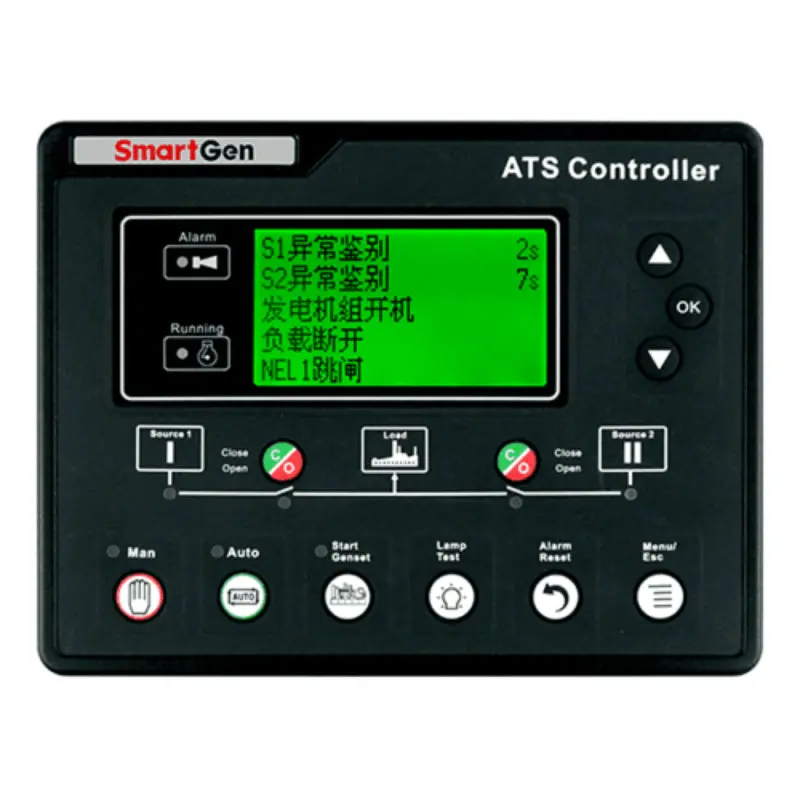 Hat700 Ats Controller Dual-Supply Module With Rs485 Genset Controller For Smartgen 1