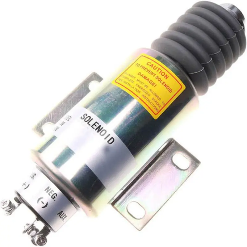 Diselmart 24V 2300-1506 2370-24E6u1b2a Fuel Stop Solenoid Valve Fits For Woodward 2370 Series 1