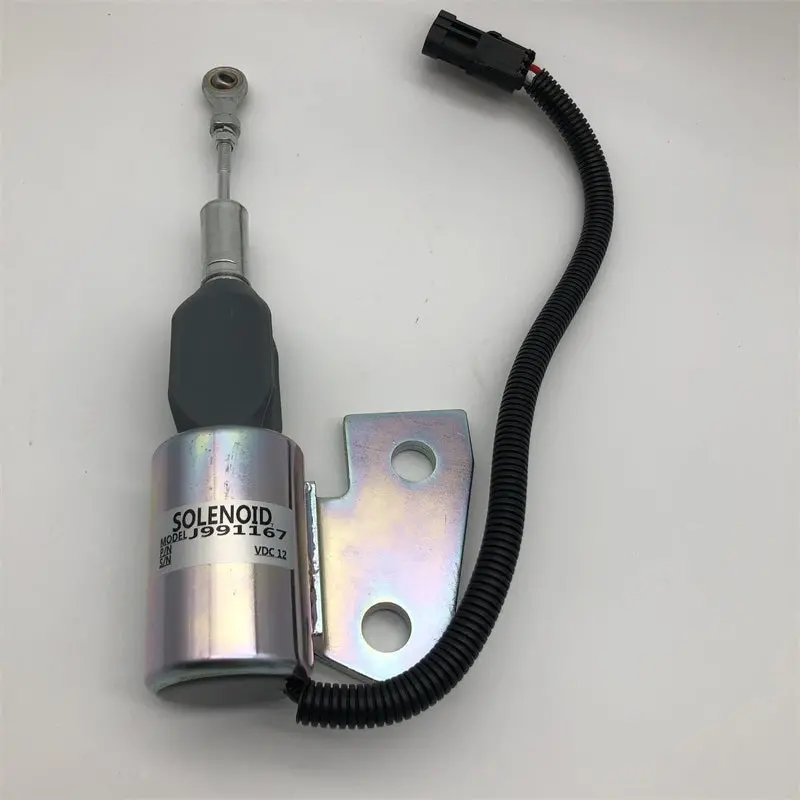 Diselmart 12V J991167 3991167 Fuel Shut Off Solenoid Fits For Case Ih 60Xt 70Xt 90Xt 2
