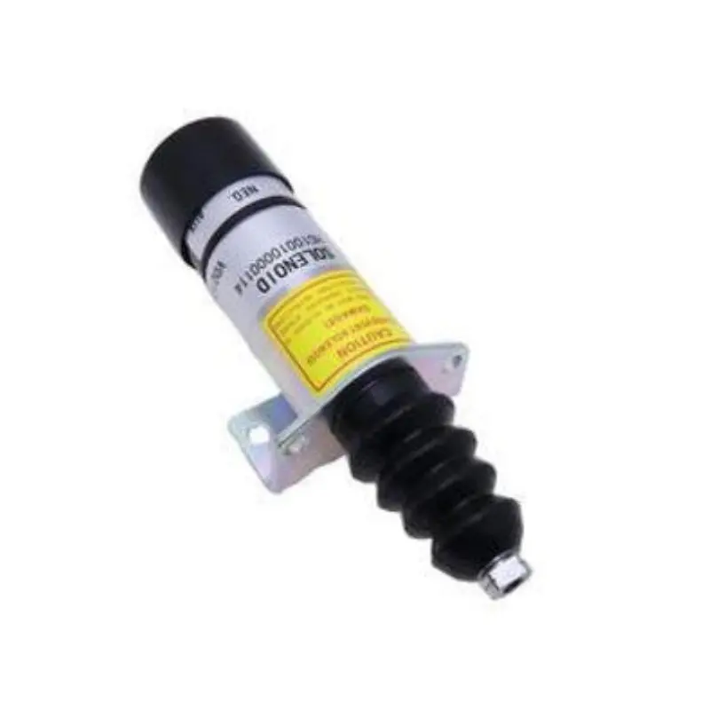 Diselmart 12V 1500-2098 1502-12C6u1b2 With 2 Terminals Fuel Stop Solenoid Valve Fits For Woodward 1500 Series 1
