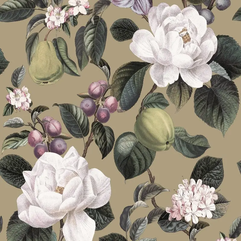Pendula Floral Wallpaper Sample - Gilver 1