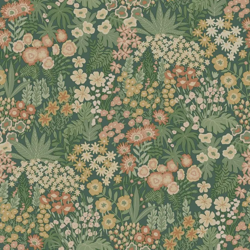 Lysandra Floral Meadow Wallpaper 1