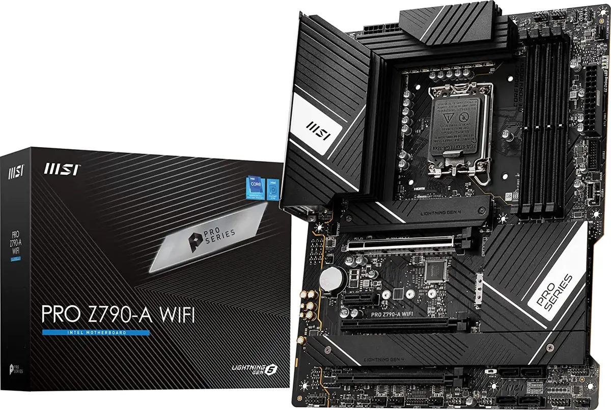 Msi Pro Z790-A Wifi Motherboard Supports 12Th/13Th Gen Intel Core, Pentium Gold, And Celeron Processors 1