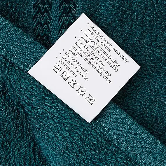 Welspun Health Cotton Large Face Towel 380 Gsm, Anti-Bacterial Bright Colors High Absorbency (Solid, 30 Cm X 30 Cm, Set Of 3 1