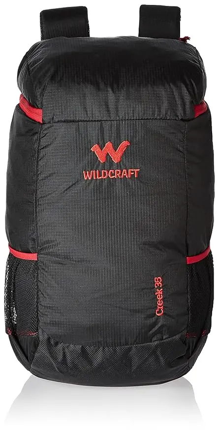 Wildcraft 35 Ltrs Black Rucksack 1