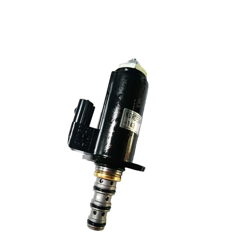 Kdrde5k-31/30C50-143-T Hydraulic Solenoid Valve Fits For Kawasaki Kobelco Sk200-8 Sk210lc-8 Sk295-8 Sk485-8 Sk60-3 Sk170-8 1