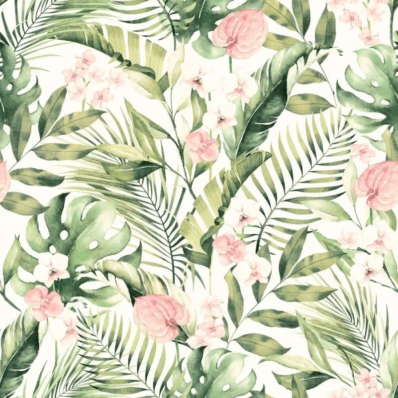 Tropical Floral Wallpaper 2