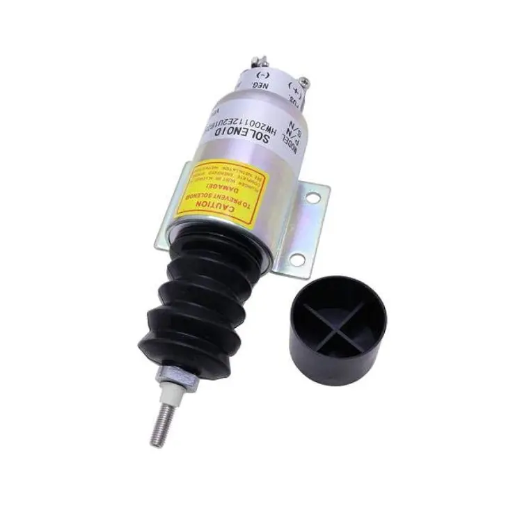 Diselmart 12V 1500-2040 1502-12C2u1b1s1 Diesel Stop Solenoid For Woodward 1500 Series 1