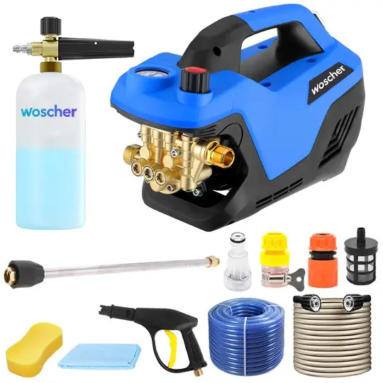 Woscher 969 100% Copper Motor 2400 W Power Pressure Washer 240 Bar 1