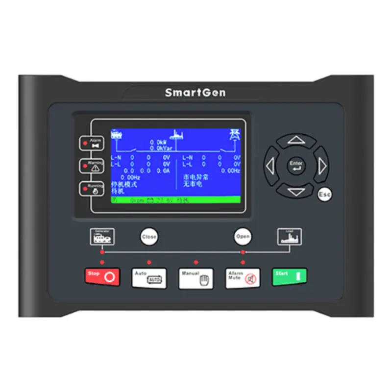 Hgm9510 Generator Controller, 4.3Inches Tft-Lcd, Multi-Units Parallel, Rs485, Canbus For Smartgen 1