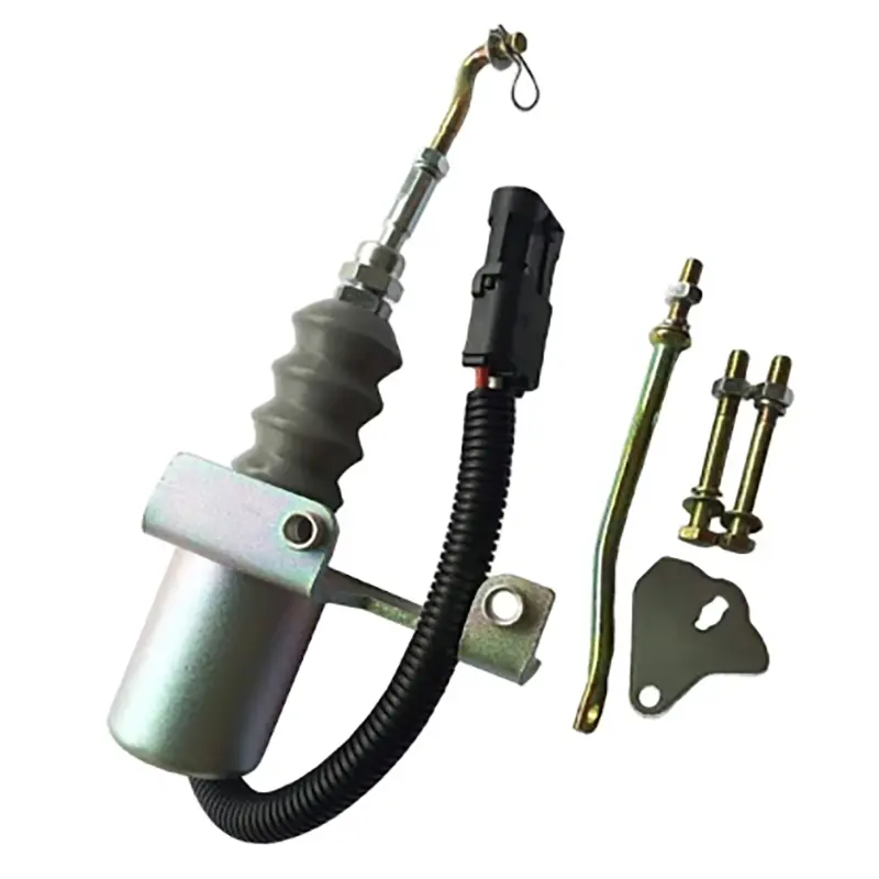 New 12V Fuel Shut Off Solenoid 3932017 Sa-3742-12 For Deutz 1751Es Engine Diesel Engine Spare Part 1