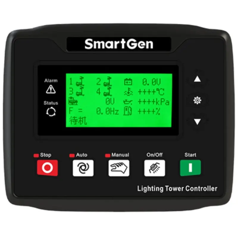 Alc404 Original Lighting Tower Controller, Suits For Both Ac And Dc Light Tower Set For Smartgen 1