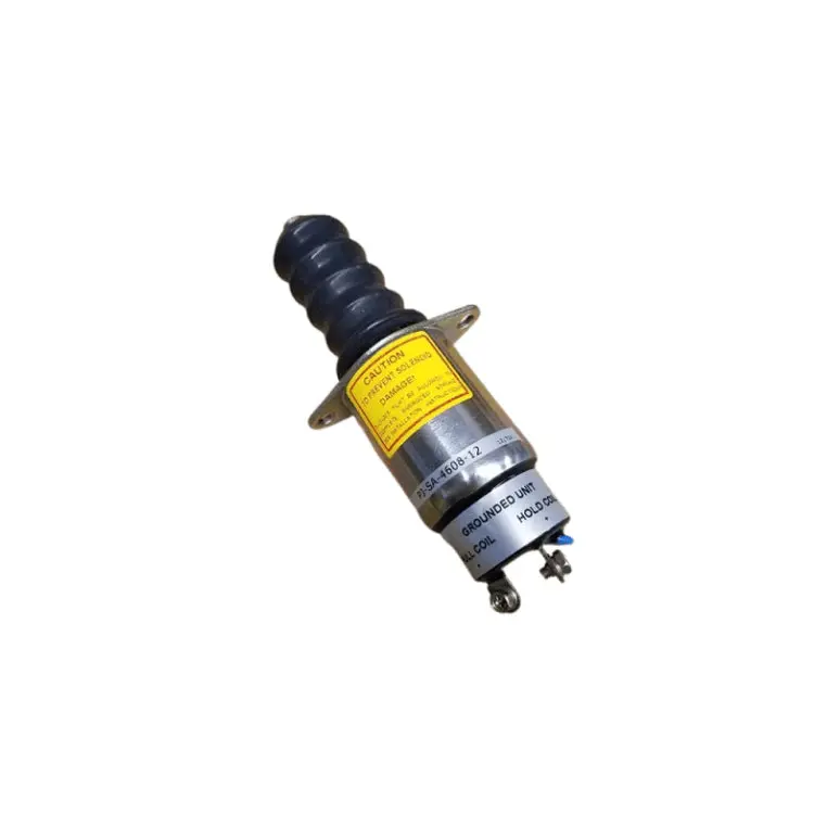 Diselmart 12V Sa-4608-12 1753-12A6g1b2s5 Diesel Stop Solenoid Valve With Fits For Woodward 1