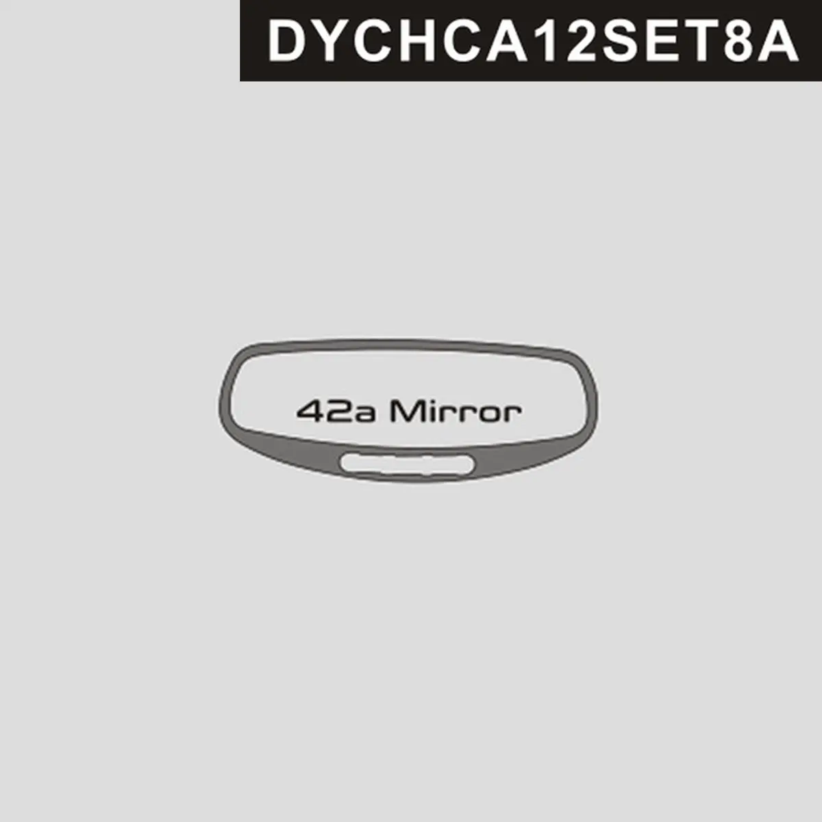 Dynacarbon™️ Carbon Rear View Mirror Trim For Chevrolet Camaro 2012-2015 1