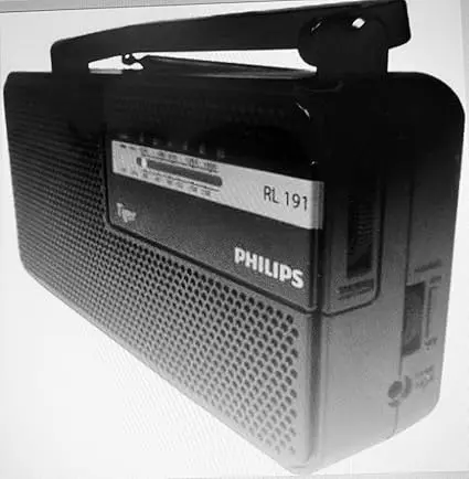 Philips Rl191 Portable Radio 1