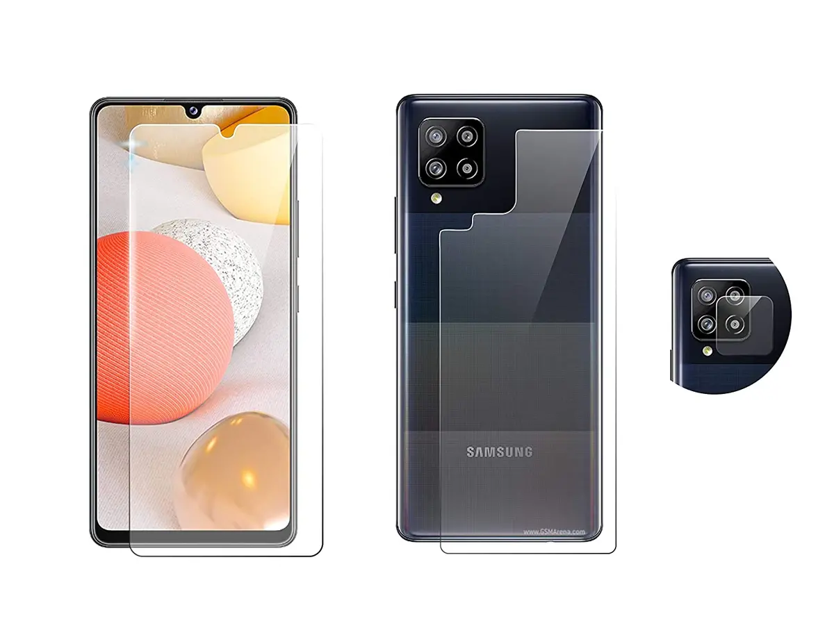 Dealsplant Premium Quality Super D Full Temper Glass For Samsung Galaxy A42 5G 1
