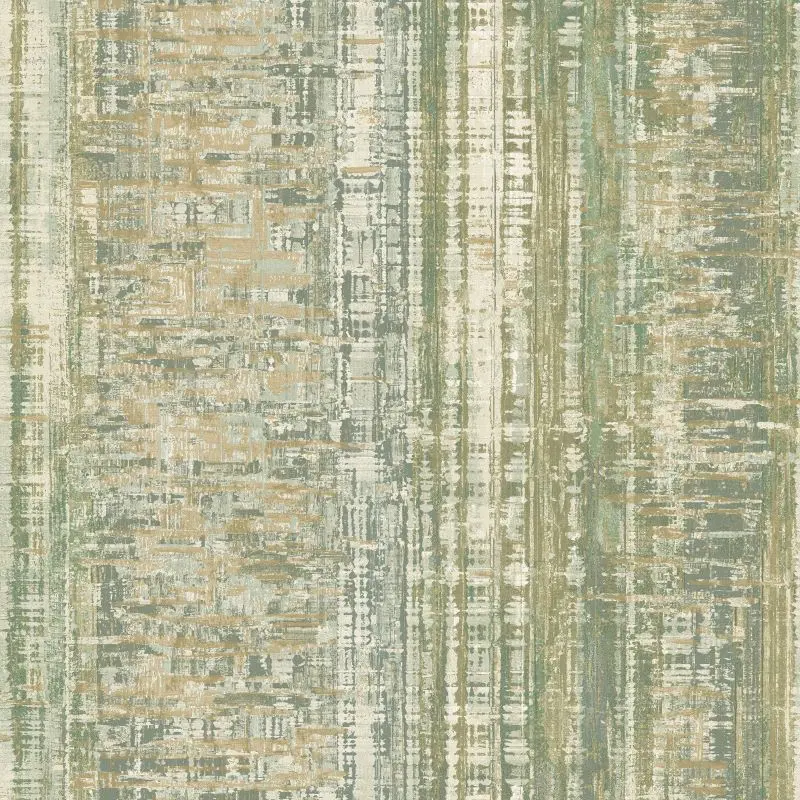 Armana Industrial Texture Wallpaper Green Sample 1