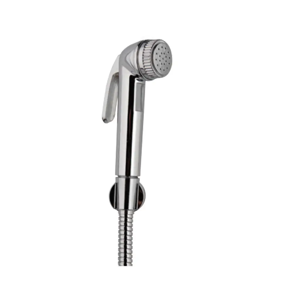 Essco Allied Hand Shower (Health Faucet) (Abs Body) With 8Mm Dia, 1.2 Meter Long Flexible Tube & Wall Hook Ale-Chr-593 1