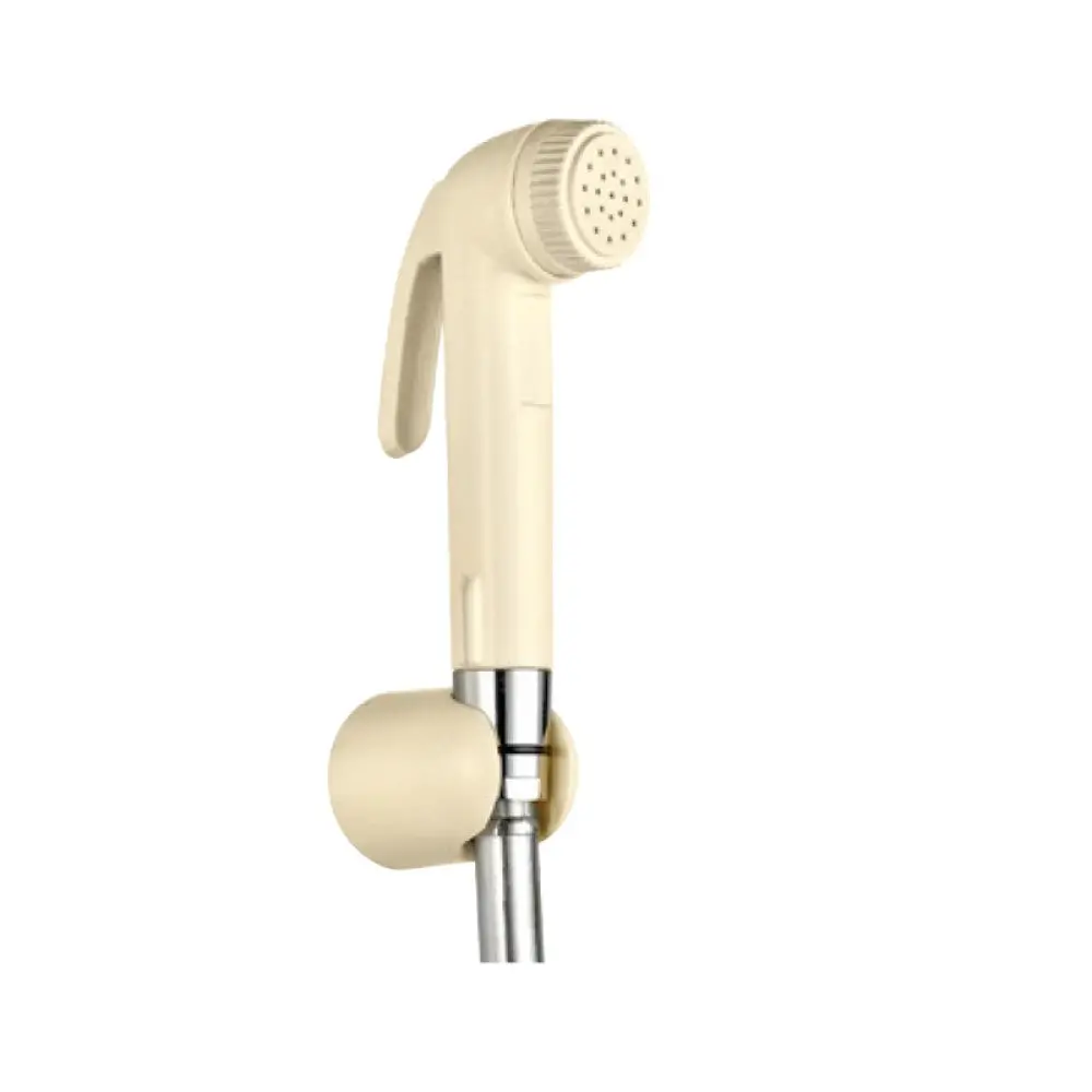Essco Allied Hand Shower (Health Faucet) (Abs Body) With 1 Meter Long Easy Flex Tube In Chrome Finish & Wall Hook  Ale-Ivy-585 1