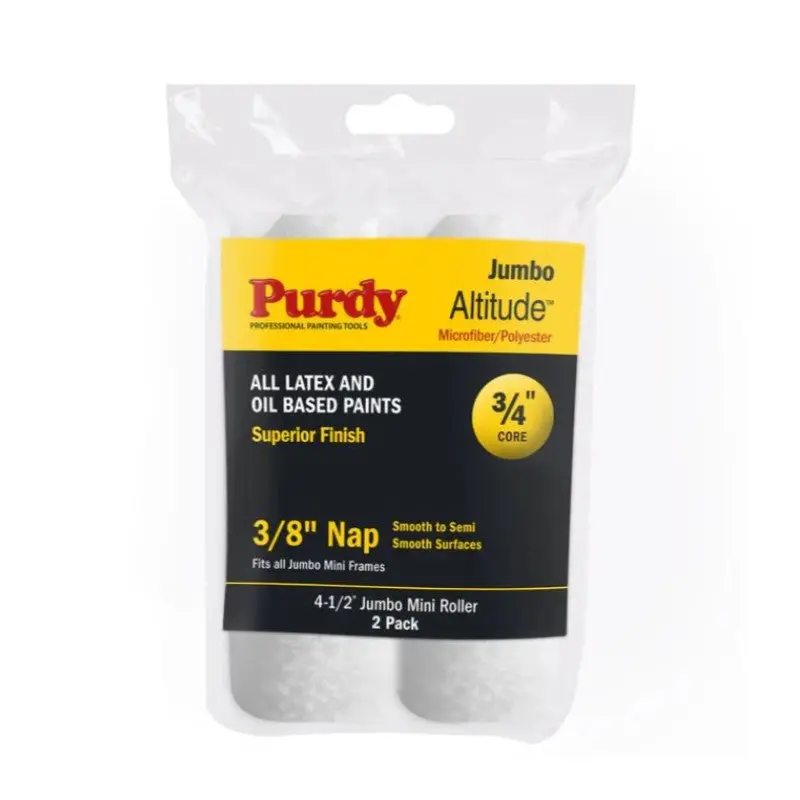 Purdy Altitude Jumbo Mini Roller Sleeves 3/8" Nap - 2 Pack 1