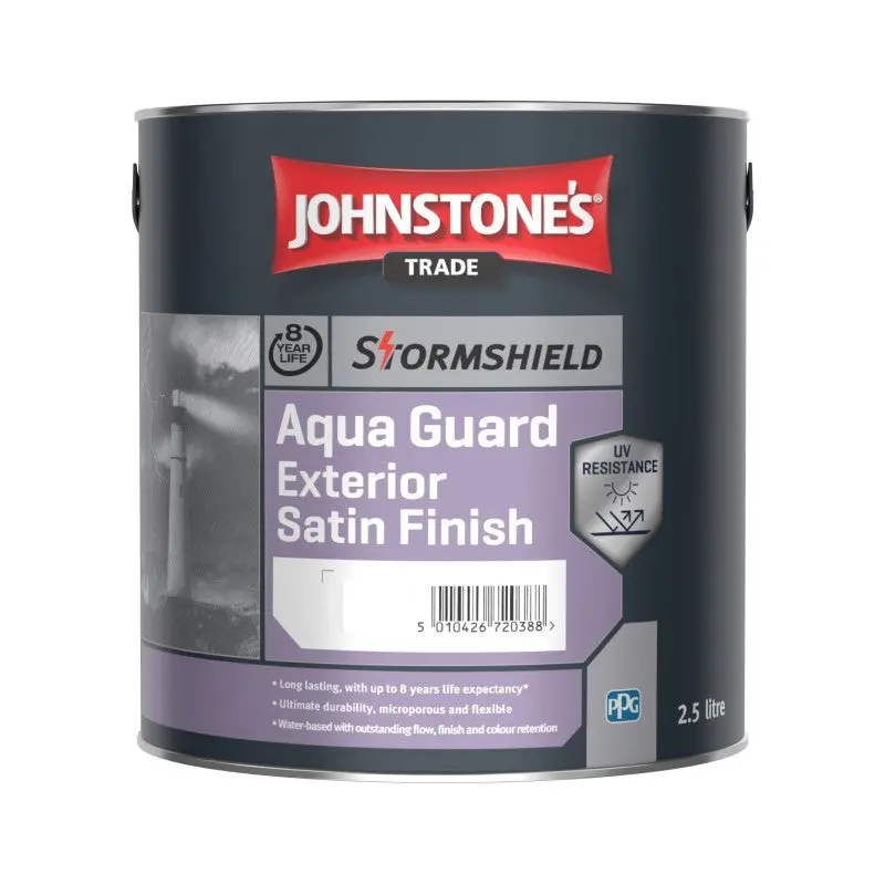 Johnstone's Stormshield Aqua Guard Exterior Satin - Colour Match 1