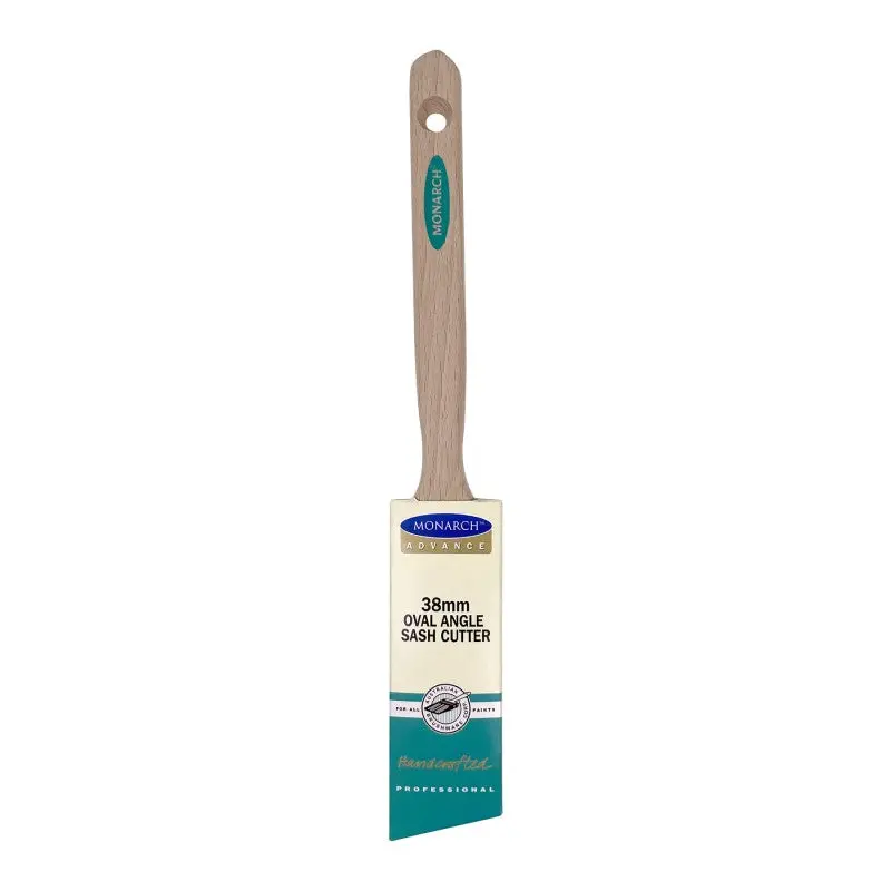 Monarch Advance Oval Angle Sash Brush 1