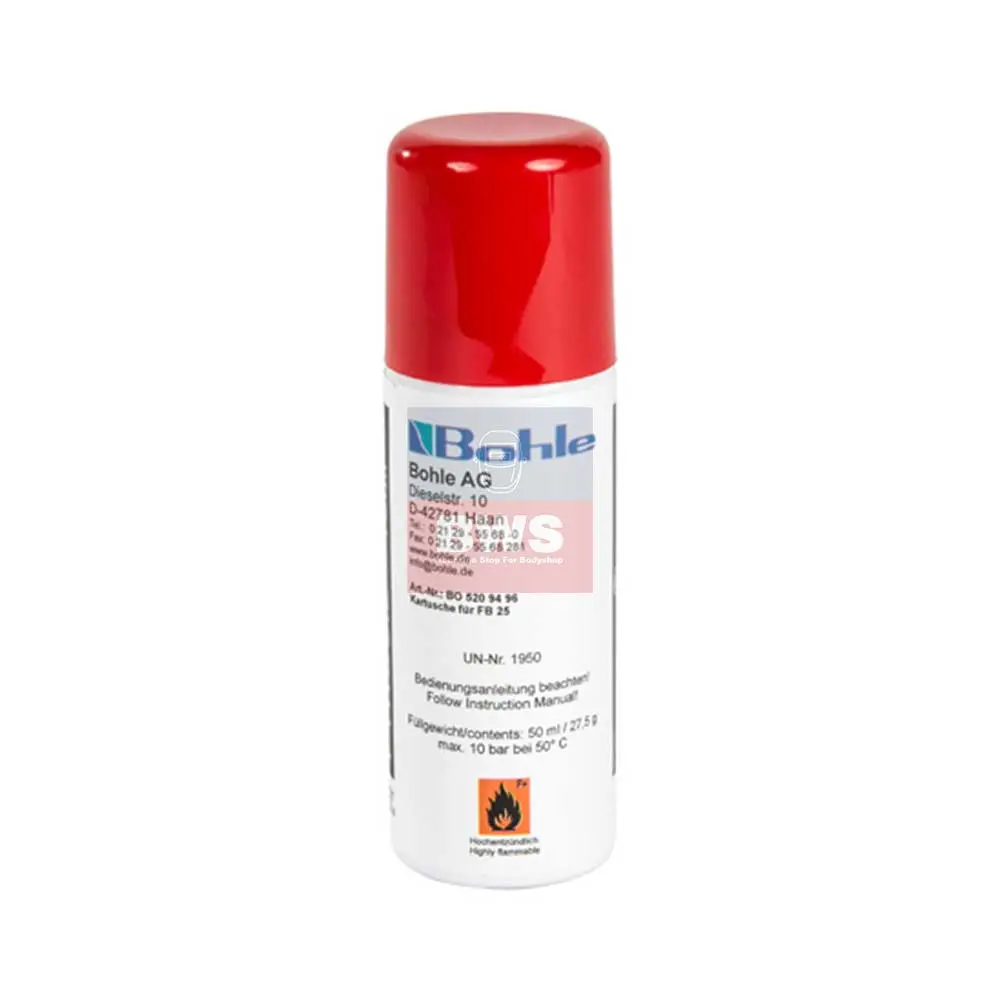 Gas Cartridge For Pyrosil Set 1