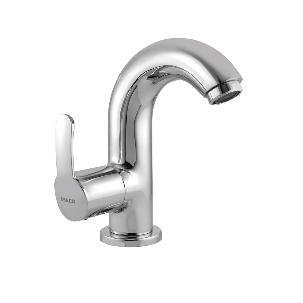 Essco Cosmo Swan Neck Tap With Left Hand Operating Knob Cos-Chr-103123 1