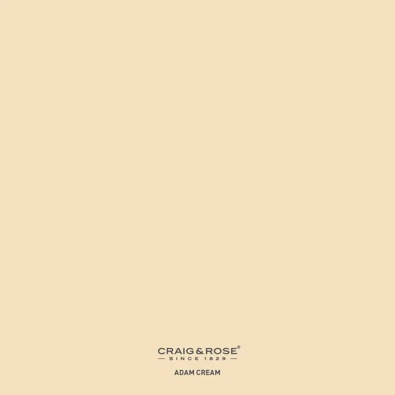 Craig & Rose 1829 Vintage Collection - Colour Patch - Adam Cream 1