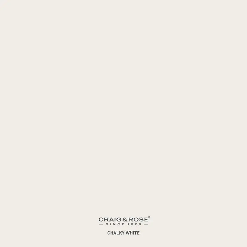 Craig & Rose 1829 Vintage Collection - Colour Patch - Chalky White 1