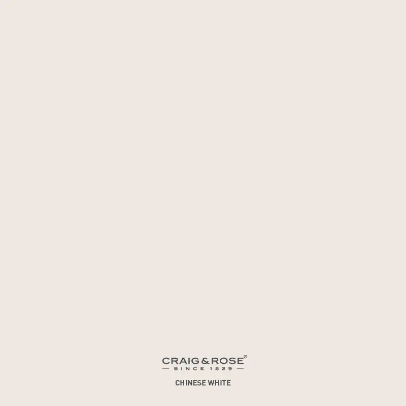 Craig & Rose 1829 Vintage Collection - Colour Patch - Chinese White 1