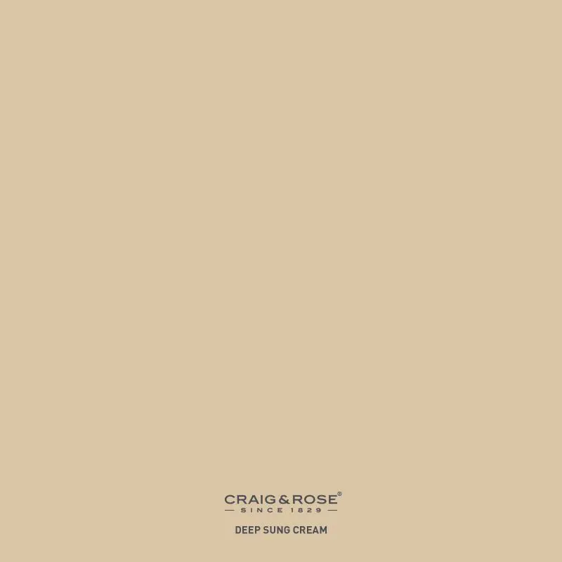 Craig & Rose 1829 Vintage Collection - Colour Patch - Deep Sung Cream 1