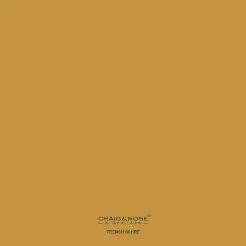 Craig & Rose 1829 Vintage Collection - Colour Patch - French Ochre 1