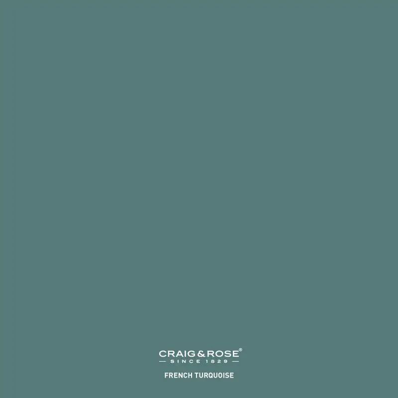 Craig & Rose 1829 Vintage Collection - Colour Patch - French Turquoise 1
