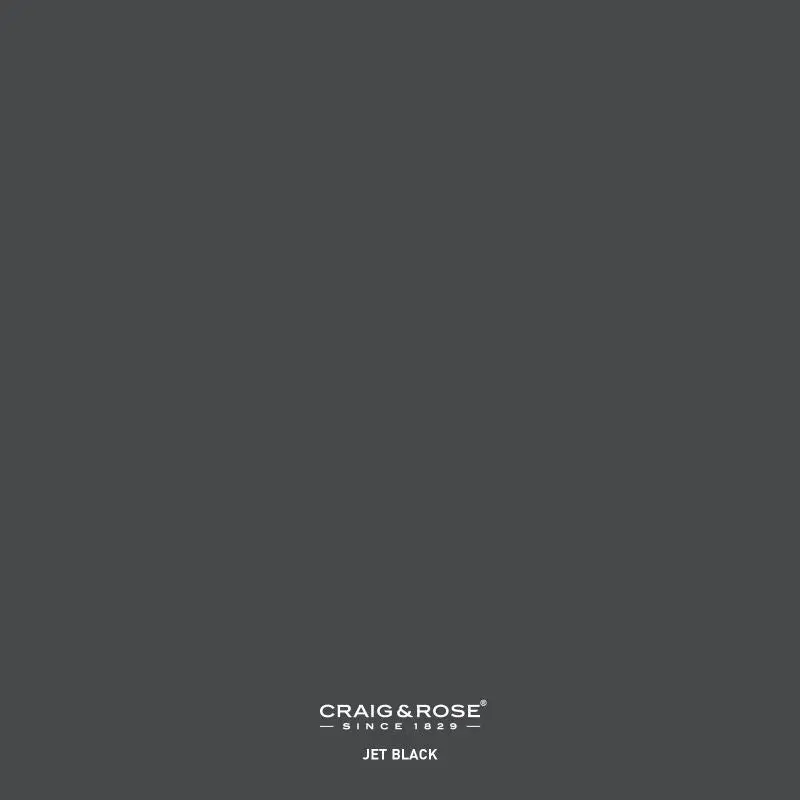 Craig & Rose 1829 Vintage Collection - Colour Patch - Jet Black 1