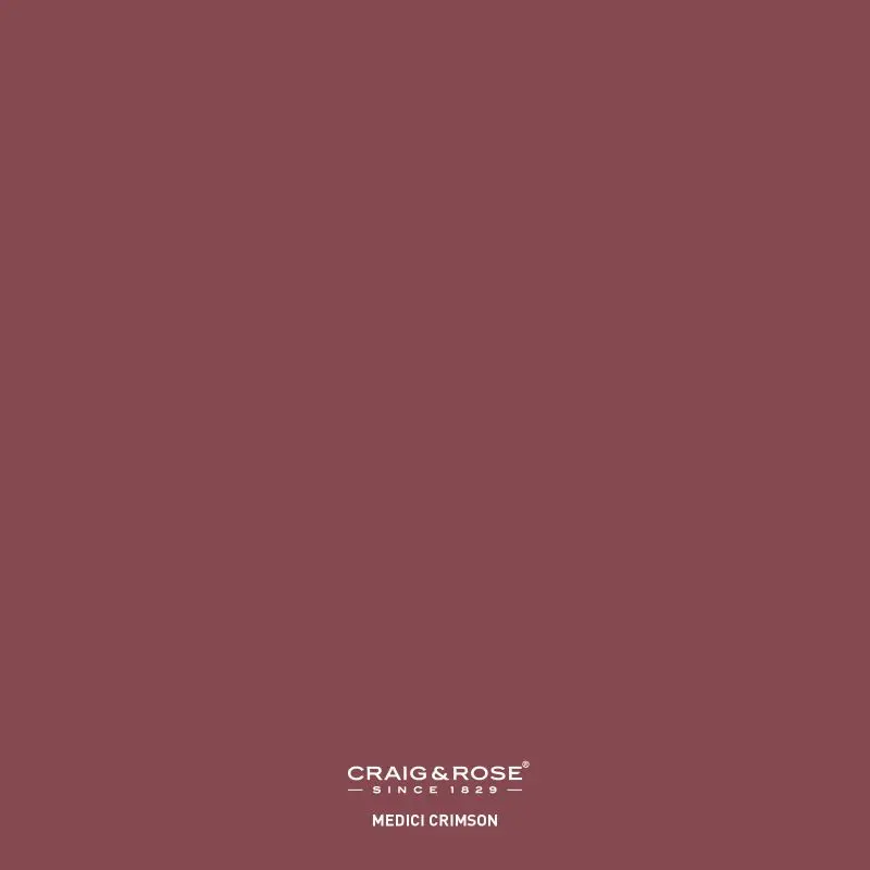 Craig & Rose 1829 Vintage Collection - Colour Patch - Medici Crimson 1