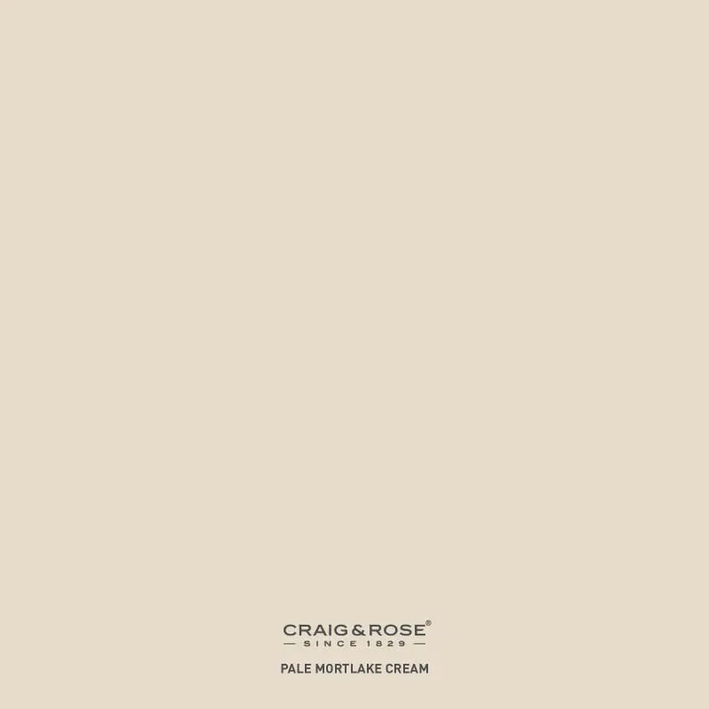Craig & Rose 1829 Vintage Collection - Colour Patch - Pale Mortlake Cream 1