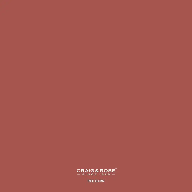 Craig & Rose 1829 Vintage Collection - Colour Patch - Red Barn 1