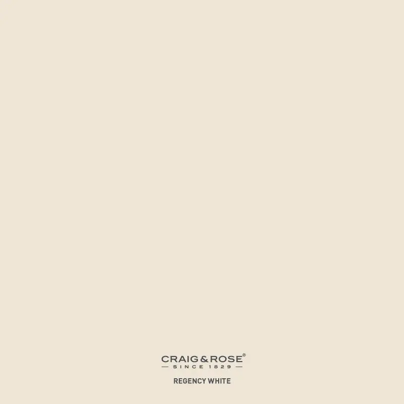 Craig & Rose 1829 Vintage Collection - Colour Patch - Regency White 1