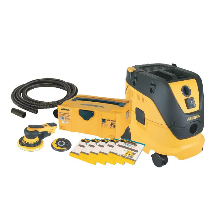 Mirka Deros Ii And Dust Extractor Sanding Bundle 1