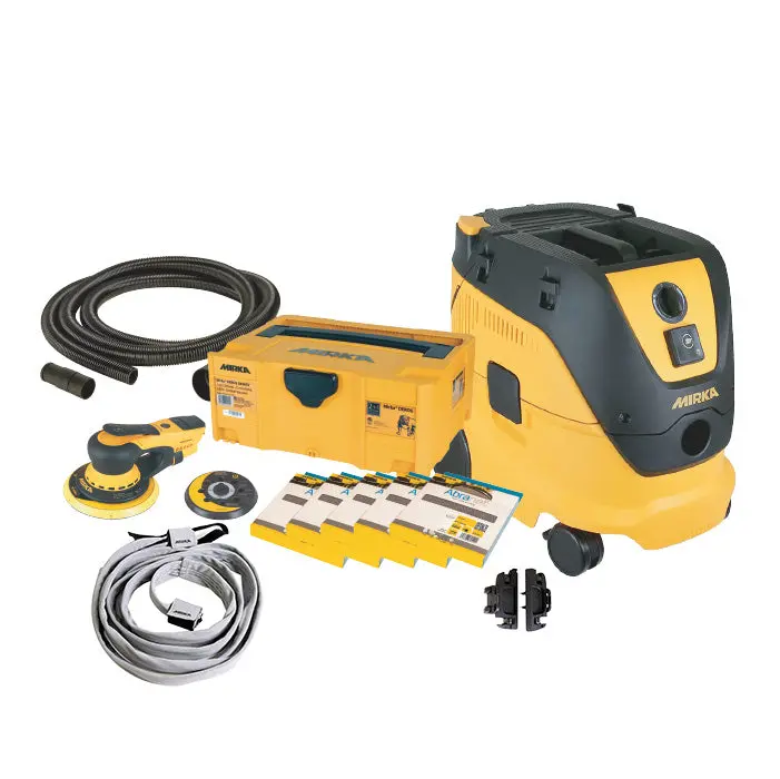 Mirka Deros Deco Kit And Dust Extractor Sanding Ultra Bundle 1
