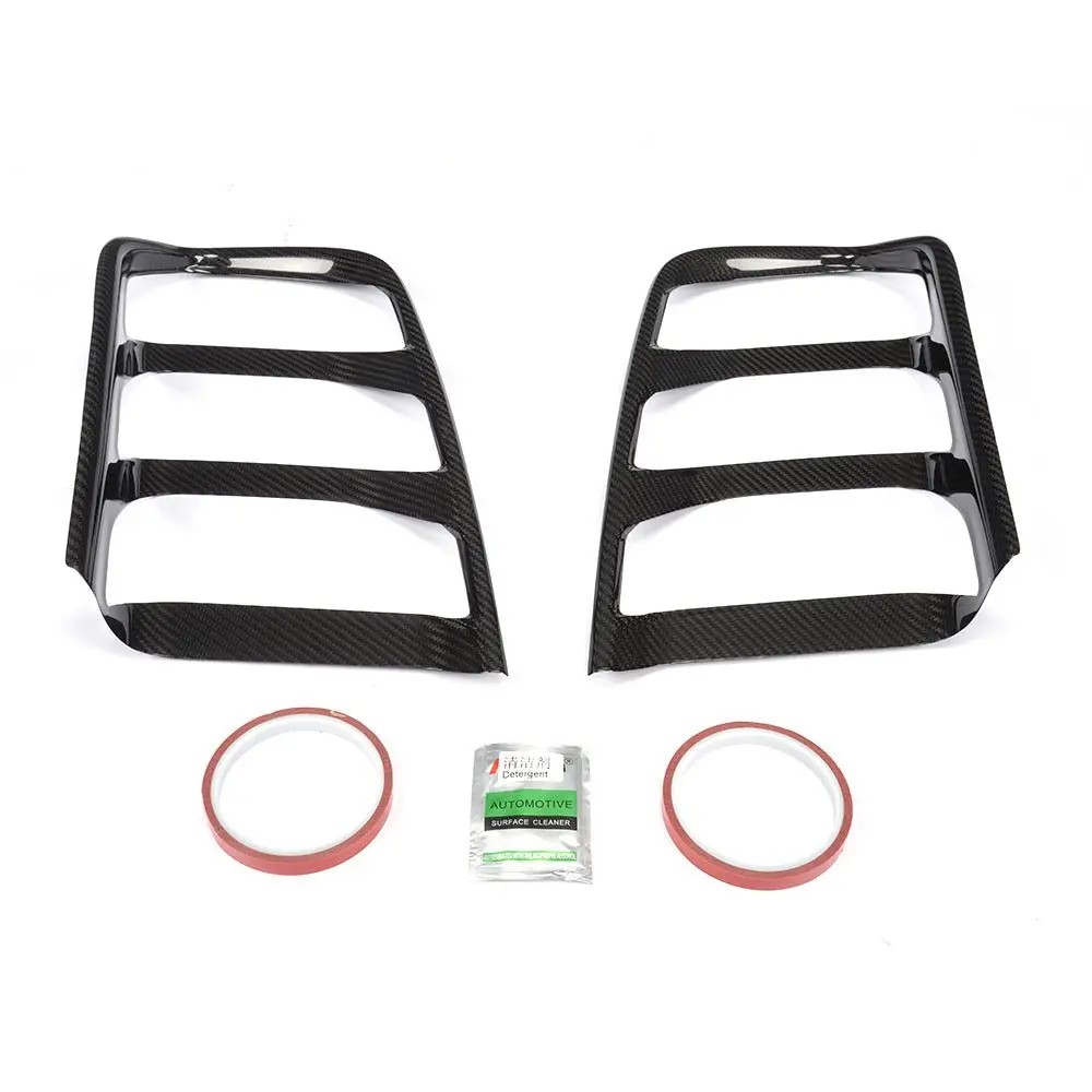 Dynacarbon™️ Carbon Rear Tail Lamp Cover For Ford Mustang 2015-2017 1