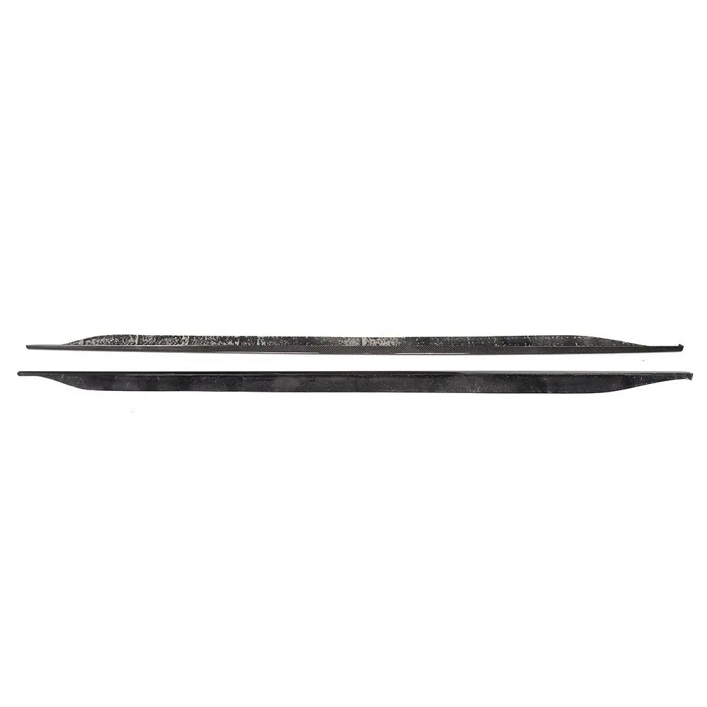 Dynacarbon™️ Carbon Side Skirts For Ford Mustang 2015-2023 (Fits All Ecoboost And Gt Models) 1