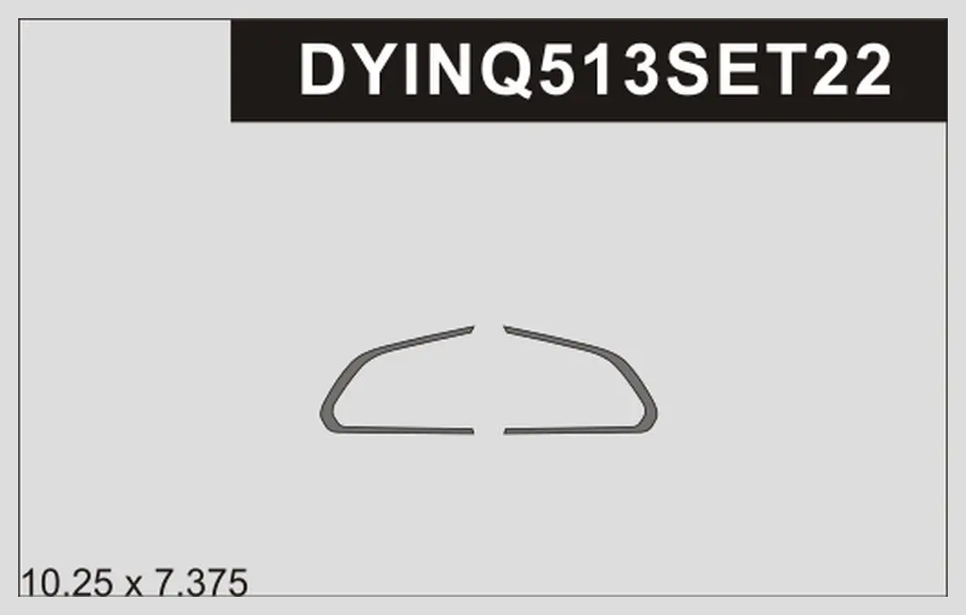 Dynacarbon™ Steering Wheel Switches Trim For Infiniti Q50-Q60 2013-2022 2
