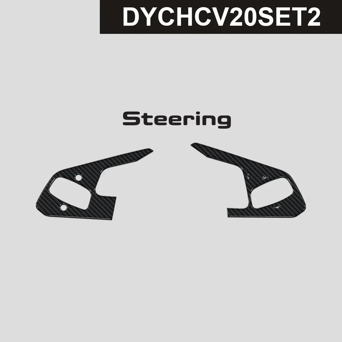 Dynacarbon™️ Carbon Steering Controls For Chevrolet Corvette 2020-2025 1