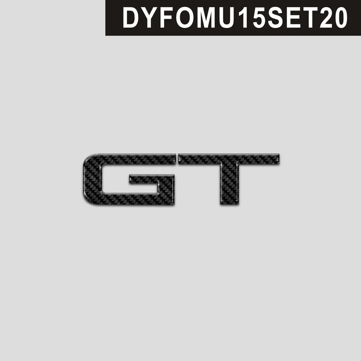 Dynacarbon™️ Gt Logo For Ford Mustang Gt 2015-2023 1