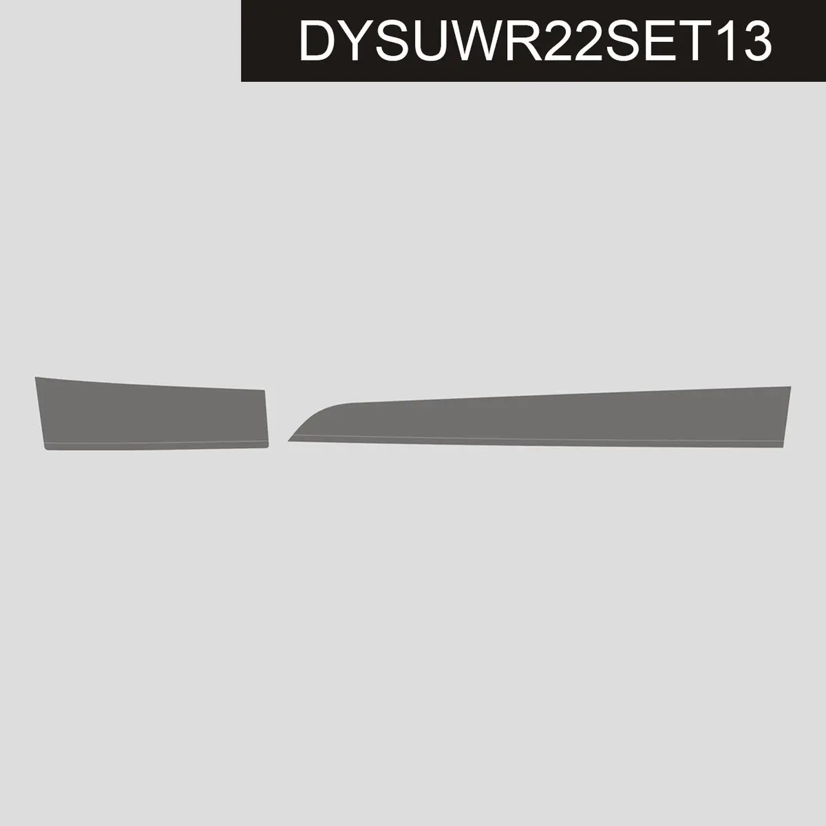 Dynacarbon™️ Carbon Dash Trims For Subaru Wrx 2022-2024 1