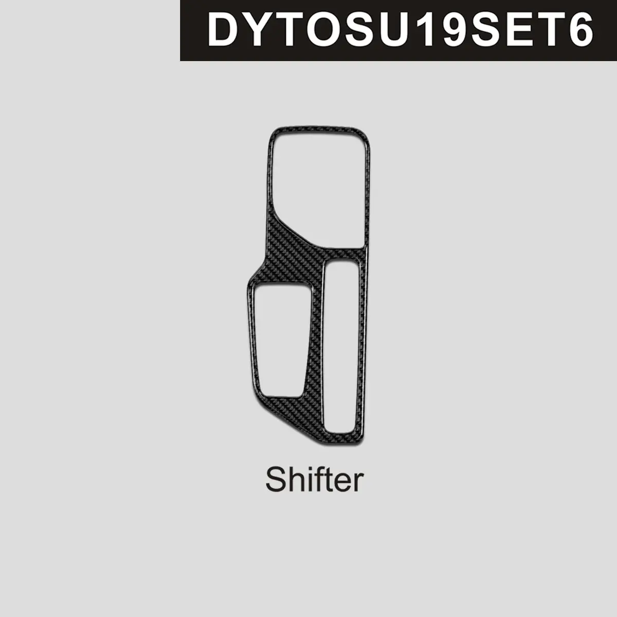 Dynacarbon™️ Carbon Fiber Auto Shifter Trim For Toyota Supra 2019-2023 1